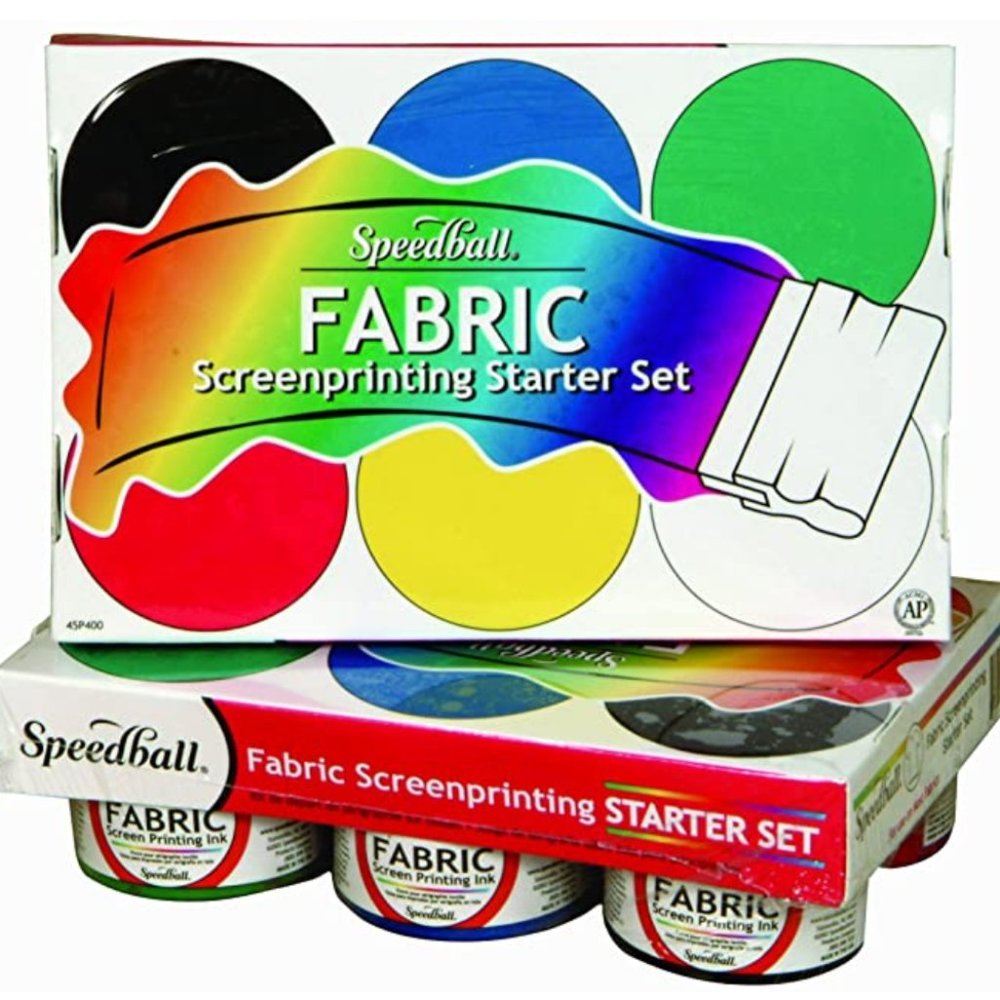 Speedball Fabric Screen Printing Ink Starter Kit